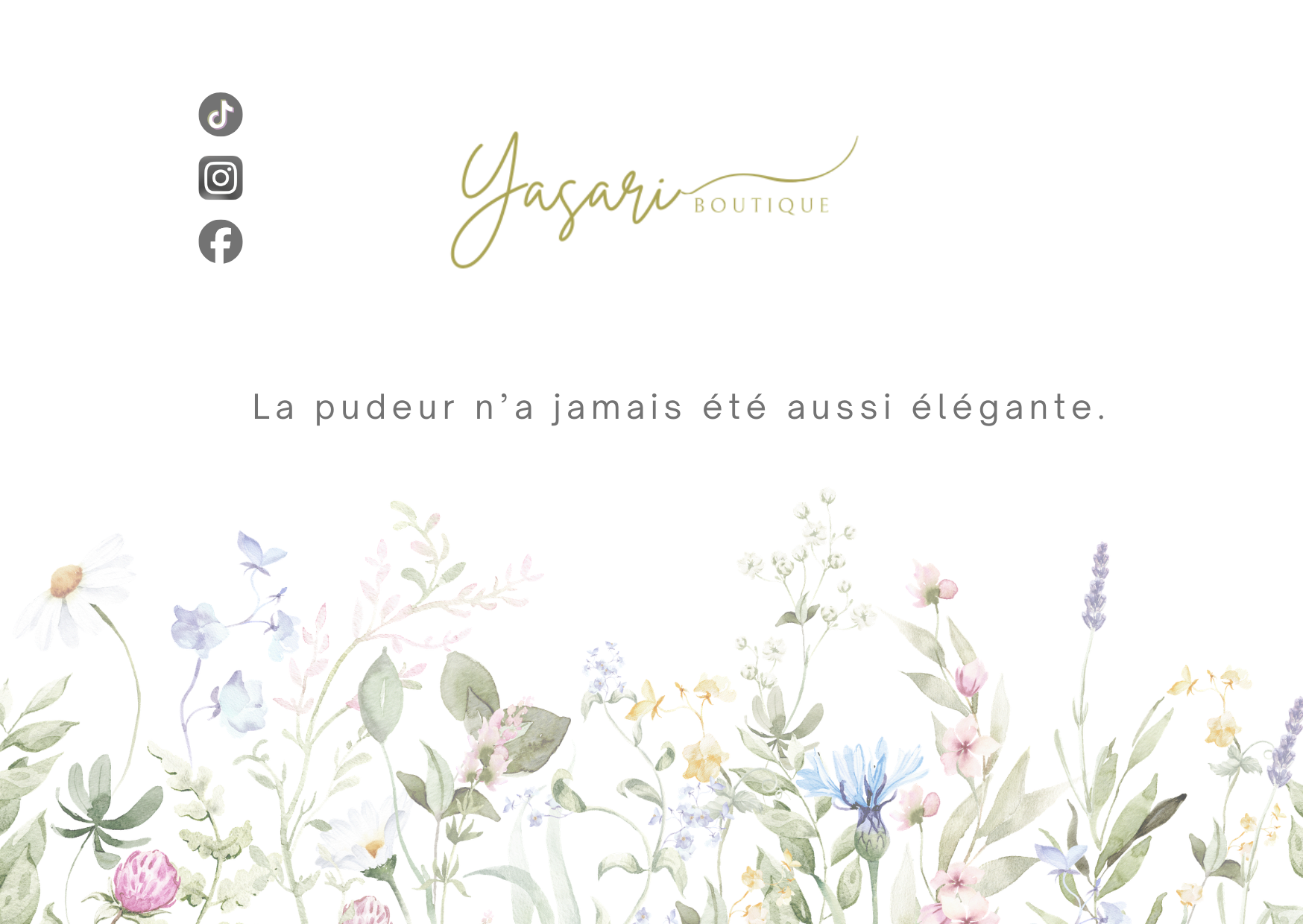 Carte cadeau Yasari Boutique